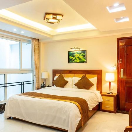 Blue Sapa Hotel Bagian luar foto