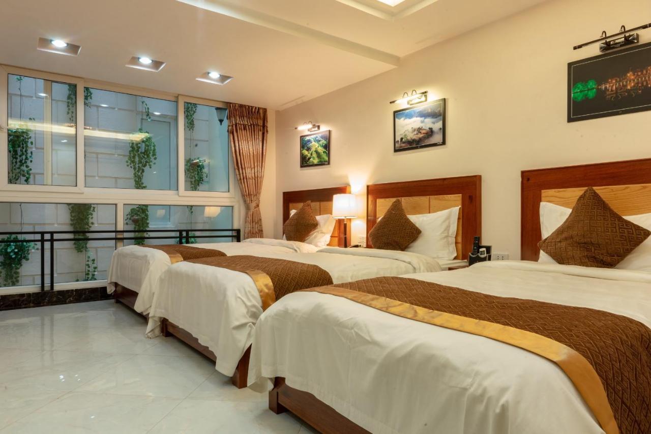 Blue Sapa Hotel Bagian luar foto