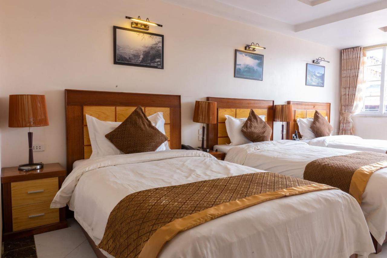 Blue Sapa Hotel Bagian luar foto