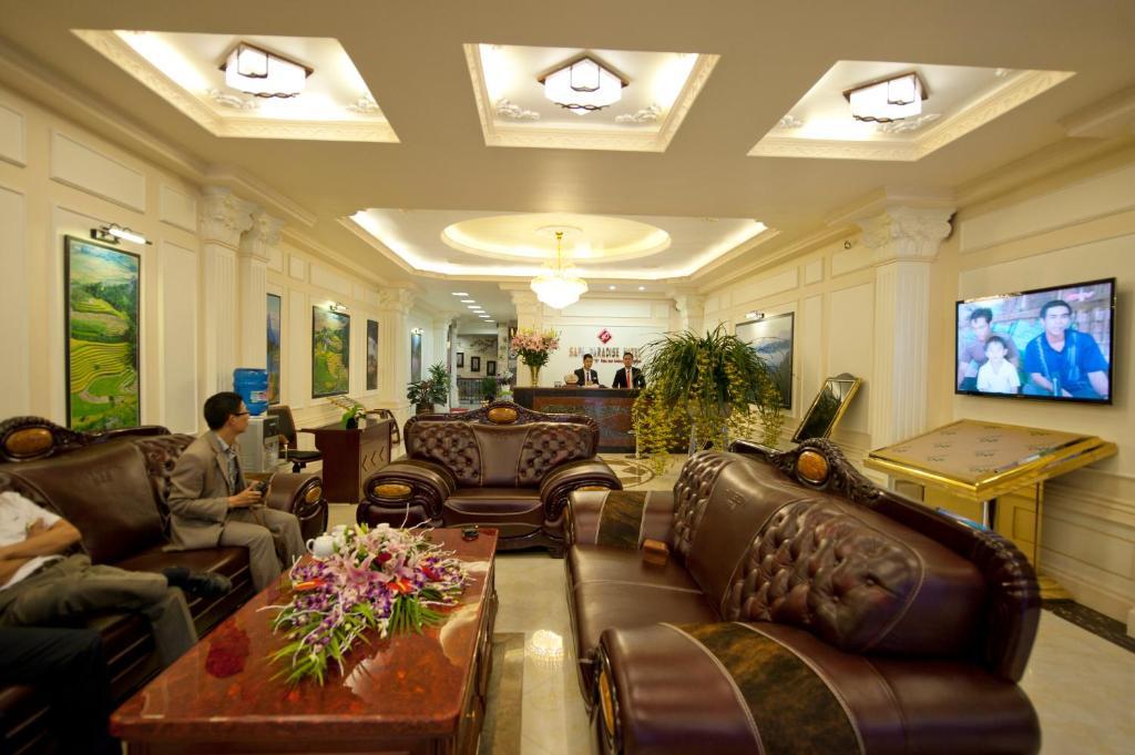 Blue Sapa Hotel Bagian luar foto