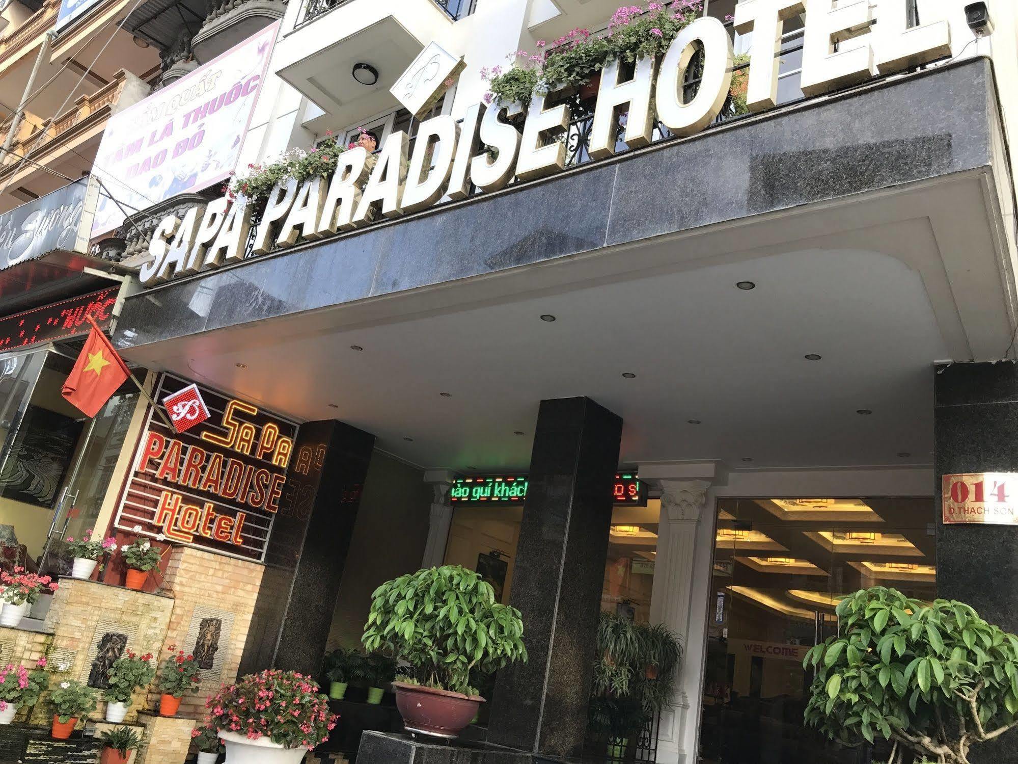 Blue Sapa Hotel Bagian luar foto