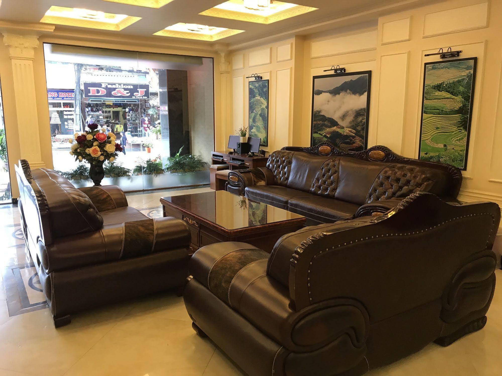 Blue Sapa Hotel Bagian luar foto