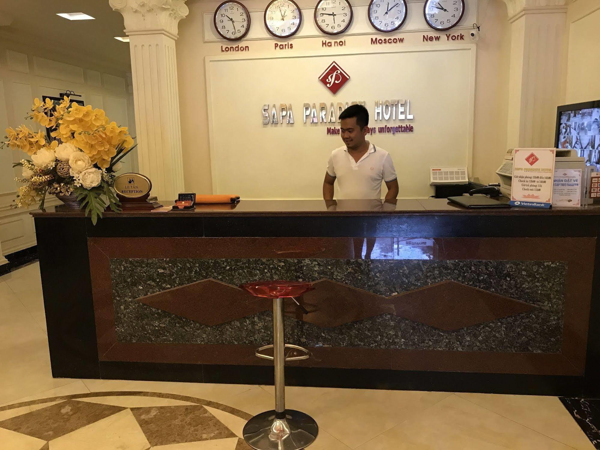 Blue Sapa Hotel Bagian luar foto