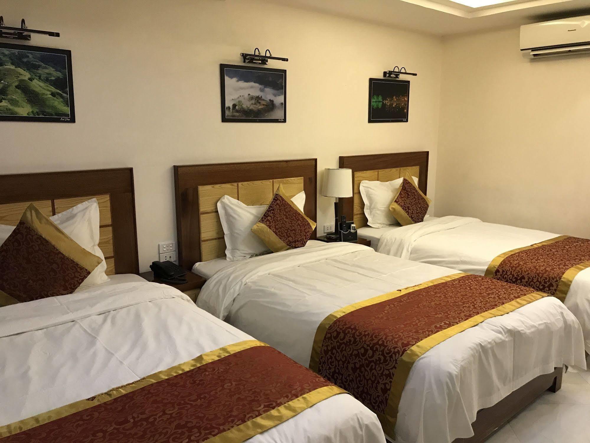 Blue Sapa Hotel Bagian luar foto